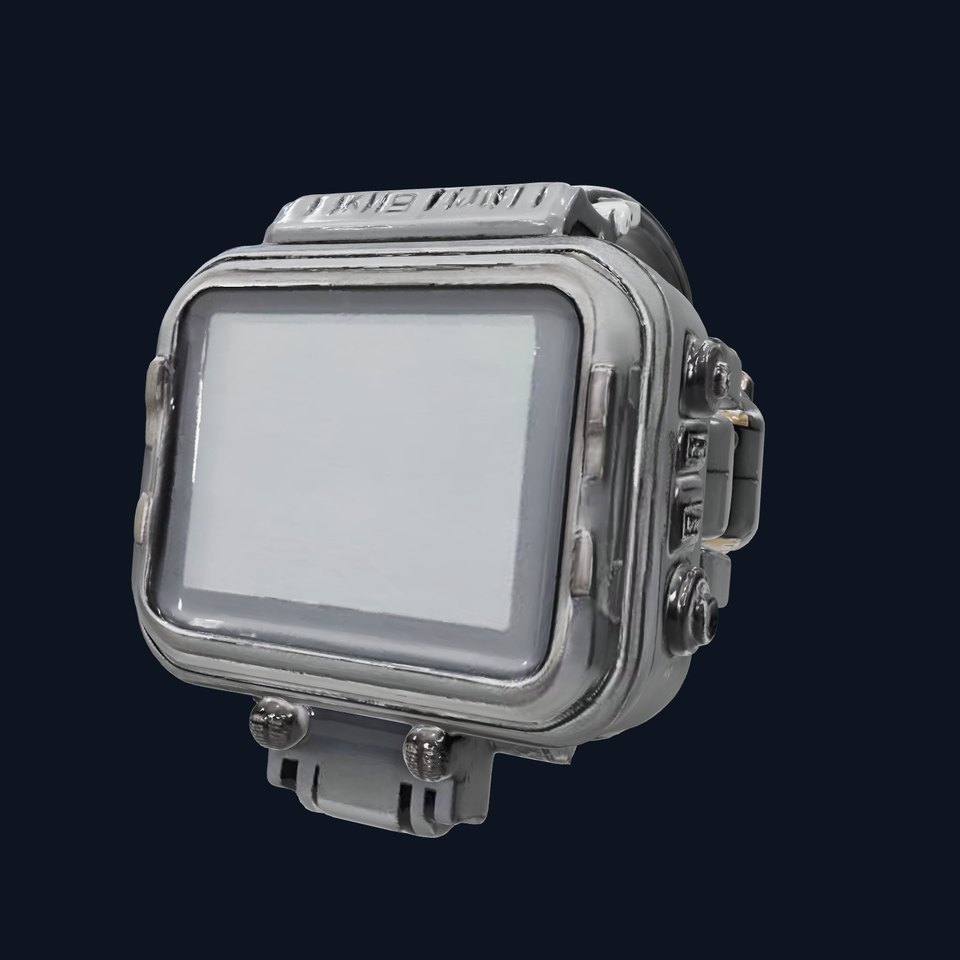Tactical Smartwatch Model Pack featuring Rugged Design